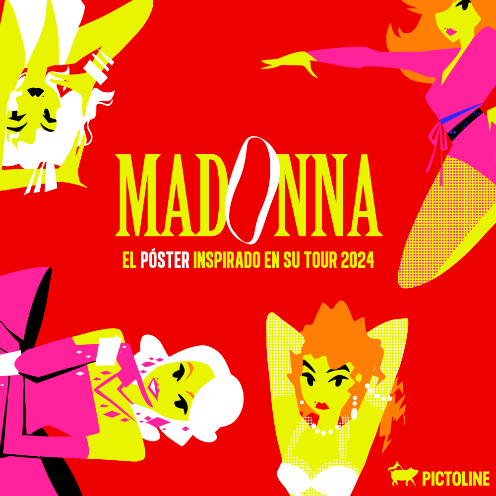 Hicimos un póster inspirado en el tour 2024 de la más icÓnica 💃👯