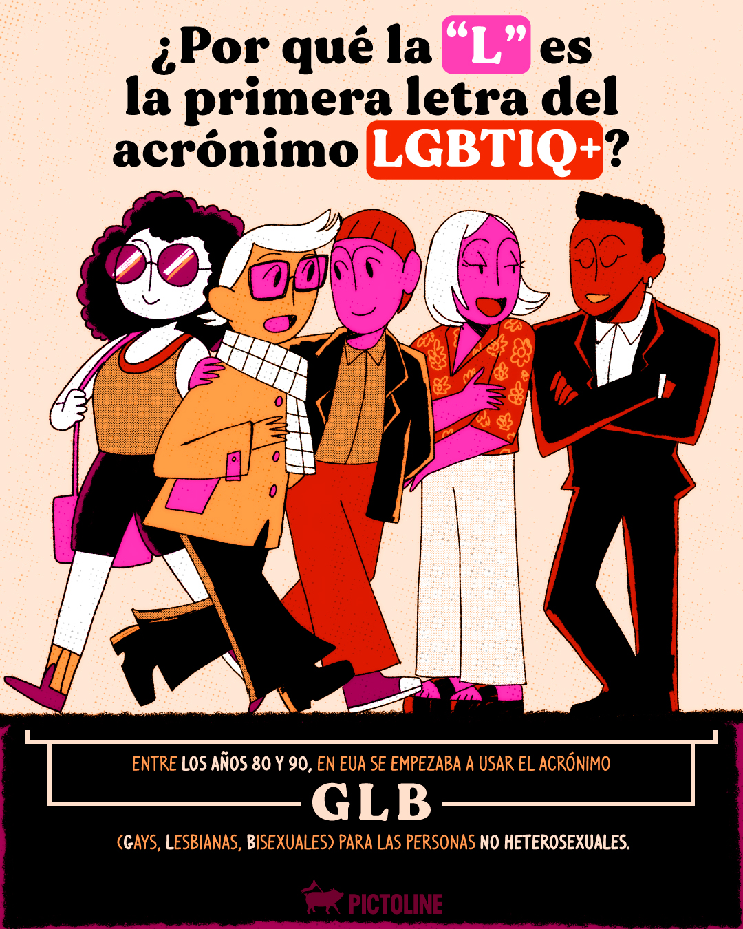 La "L" de LGBT+ no es casualidad: es homenaje, historia y un lugar ganado. ¡Qué vivan las lesbianas! 🏳️‍🌈🫰✨⁣